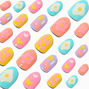 Puffy Icons Stiletto Press On Vegan Faux Nail Set - 24 Pack,