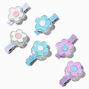 Claire&#39;s Club Pastel Flower Hair Clips - 6 Pack,