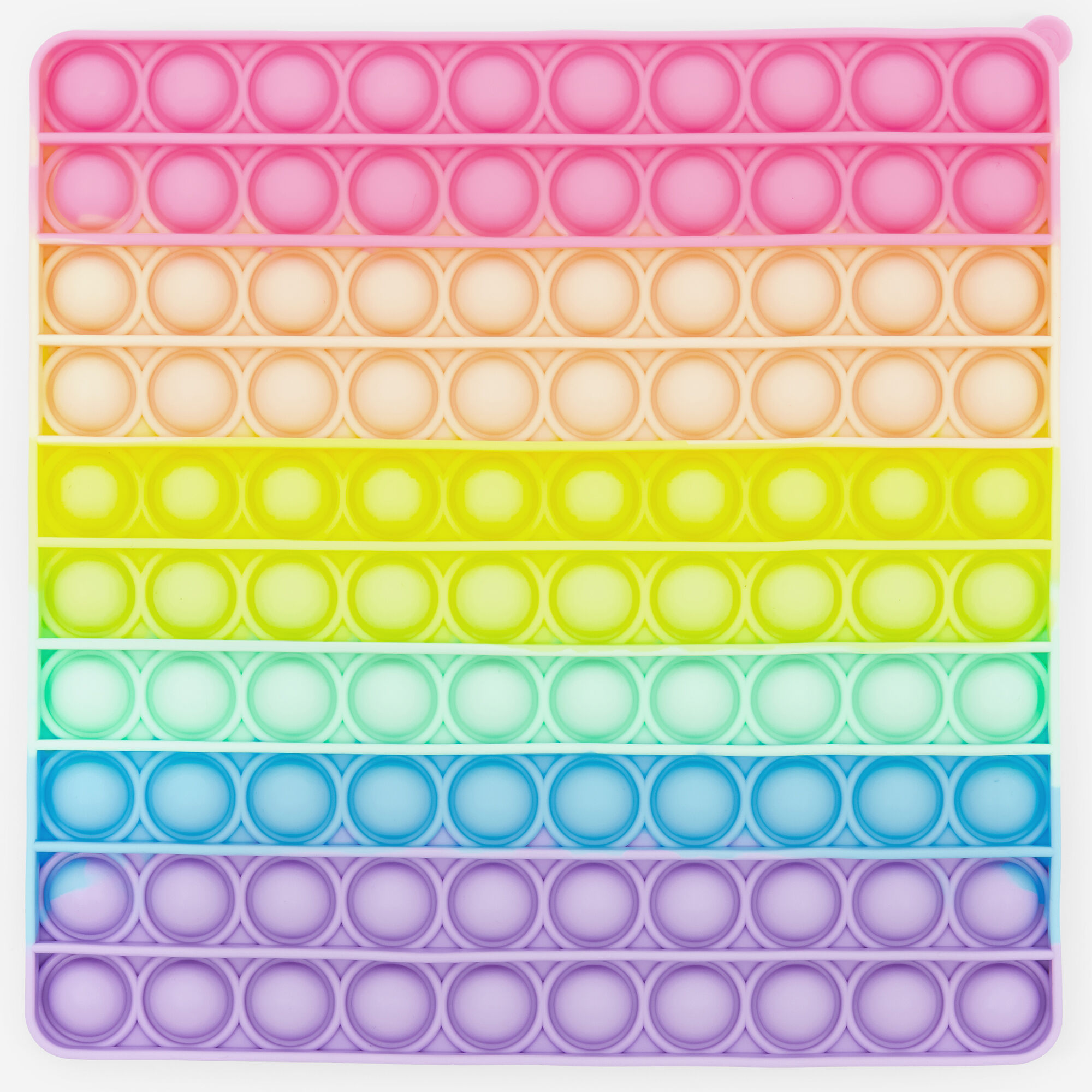 Jouet fidget Push Poppers jolis tons pastel taille XXXL - Les modèles peuvent varier,