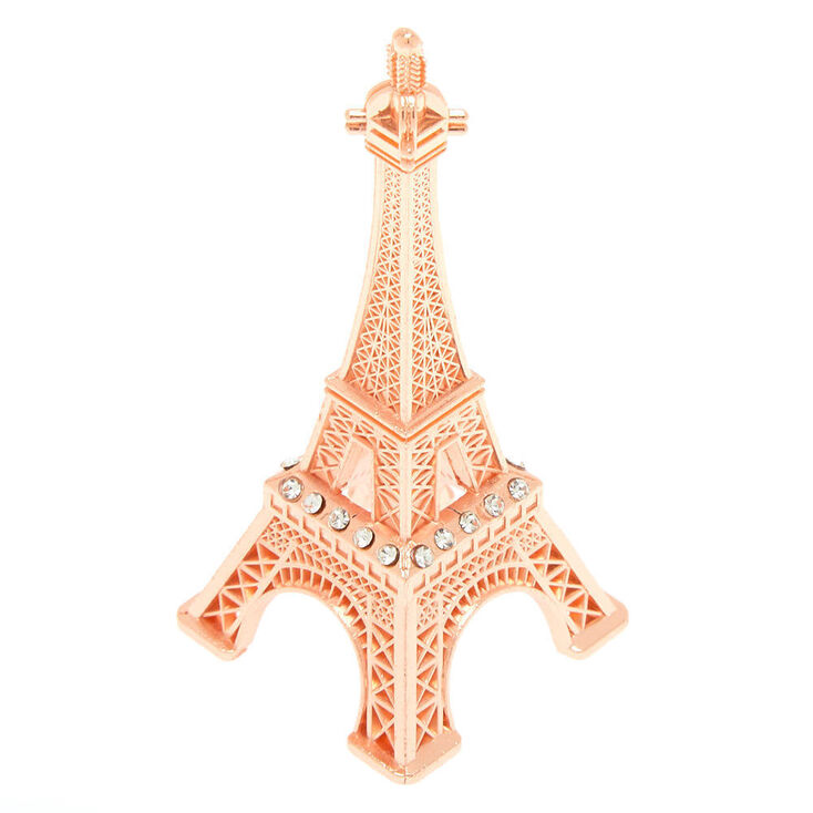 Eiffel Tower Ring Holder - Rose Gold,