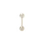 Silver 16G Classic Tragus Stud Earring,