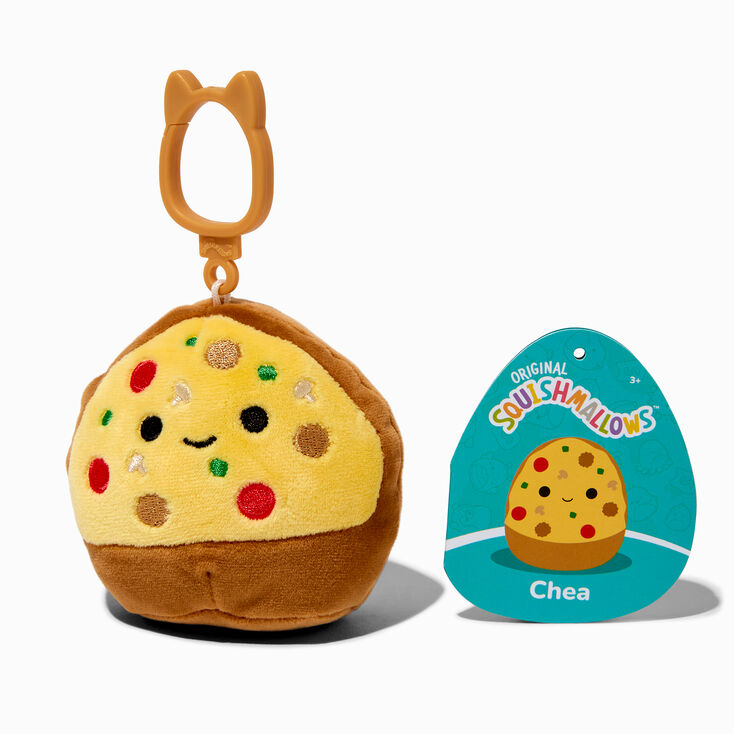 Squishmallows&trade; 3.5&quot; Chea Plush Bag Clip,