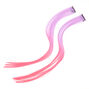 Sky Brown&trade; Ombre Faux Hair Clip In Extensions - Lavender, 2 Pack,