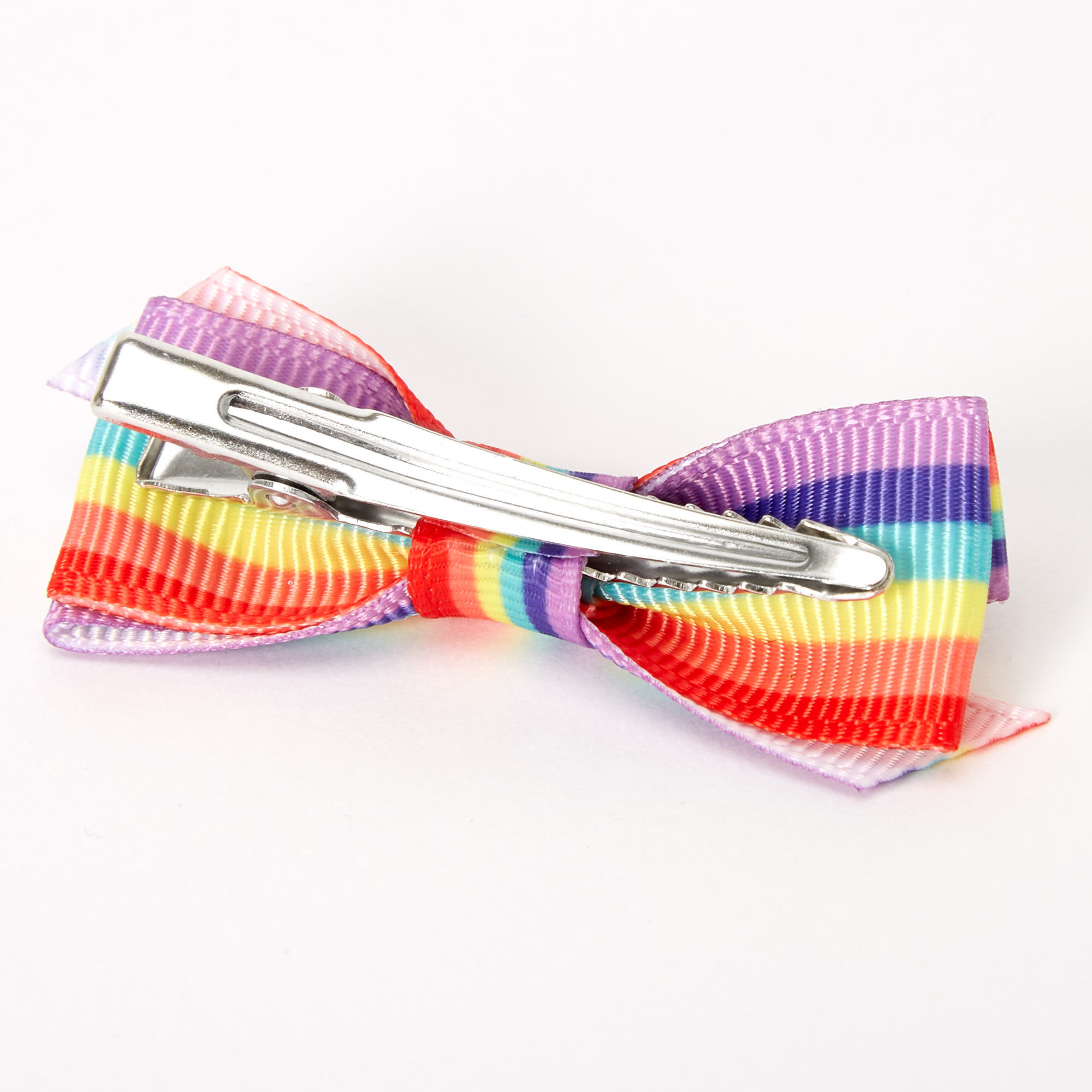Claire's Club Mixed Summer Bow Hair Clips - 6 Pack,