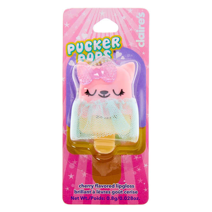 Pucker Pops&reg; Cat Tutu Lip Gloss - Cherry,