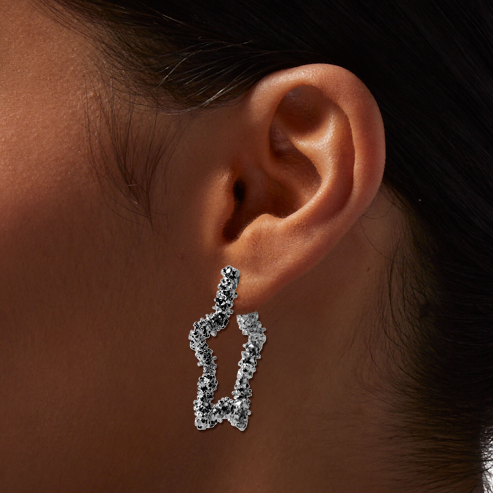 Hoop earrings at claire's clearance