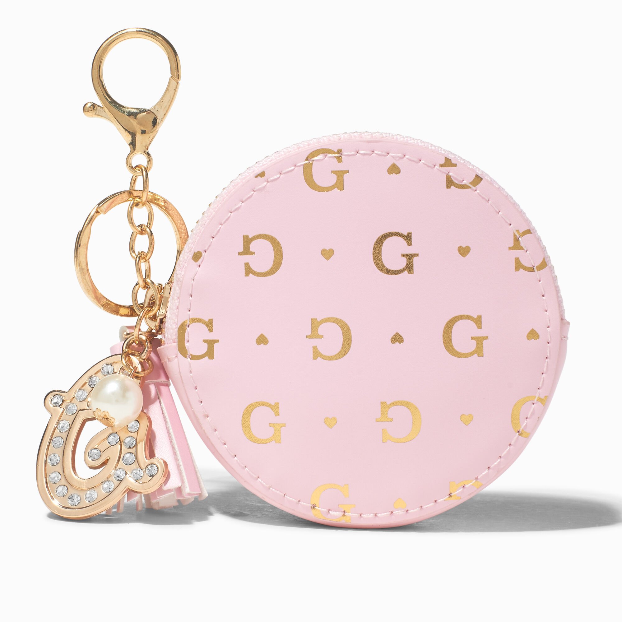 View Claires en Initial Coin Purse G Gold information
