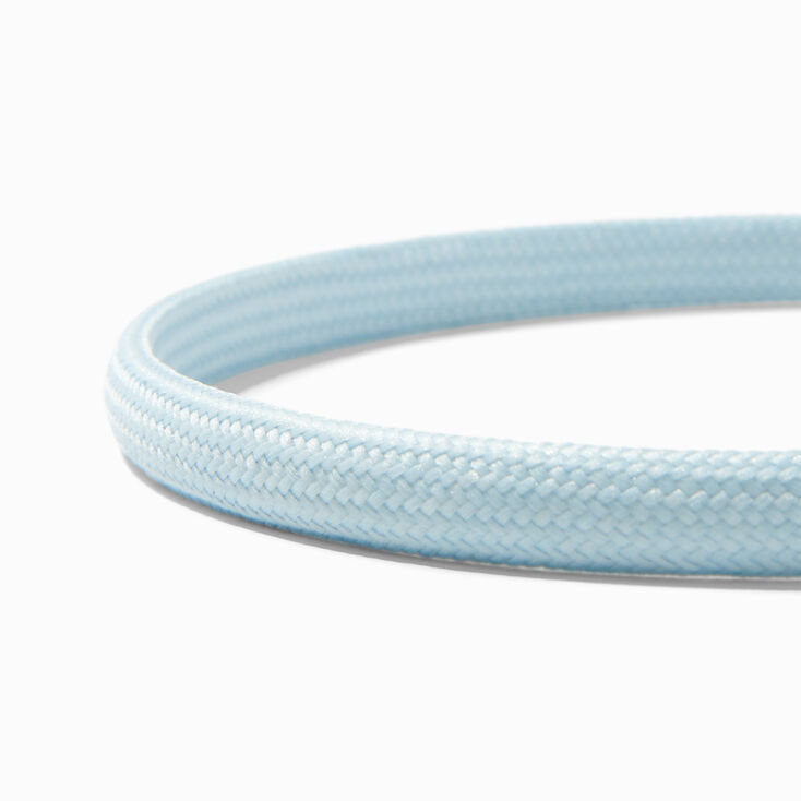 Serre-t&ecirc;tes en plastique corde pastel Claire&#39;s&nbsp;Club - Lot de 5,