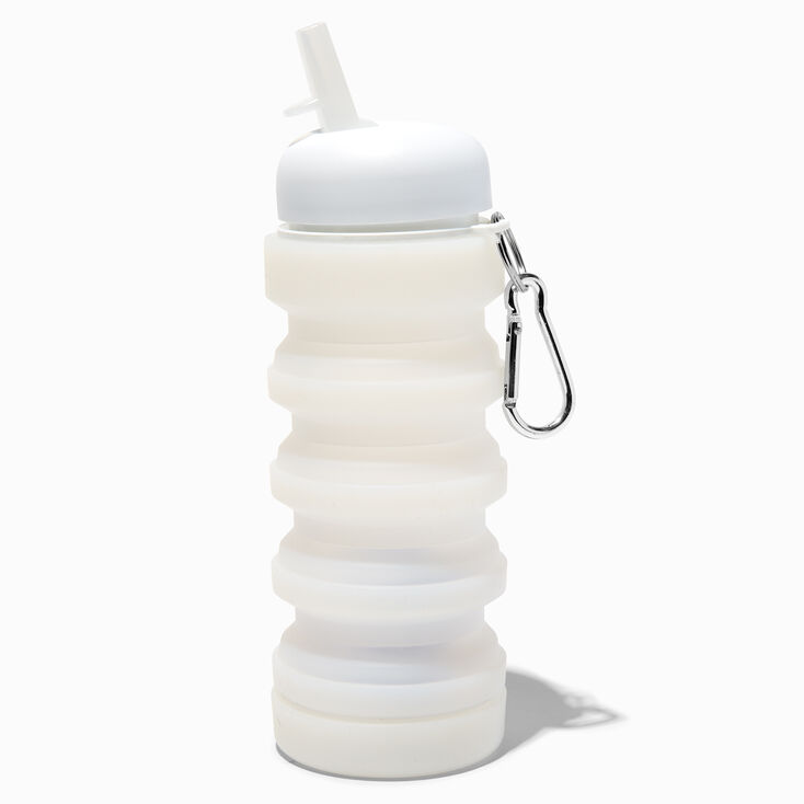 Collapsible White Water Bottle,