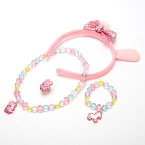 Peppa Pig&trade; Ears Headband and Jewellery Set &ndash; 4 Pack,