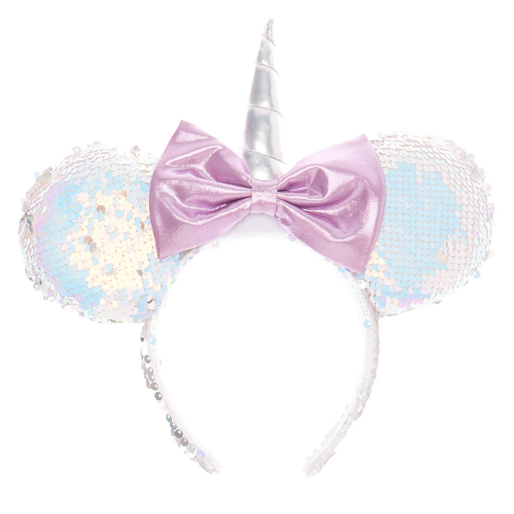 Disney Unicorn Sequins 2019 Minnie Mouse Ears Headband 