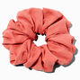 Mauve Faux Suede Giant Hair Scrunchie,