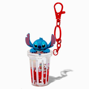 Disney Stitch Foodie Water-Filled Keychain,