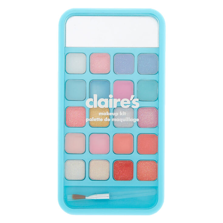 Rainbow Cloud Cell Phone Bling Makeup Set Turquoise Claire S
