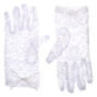 Claire&#39;s Club Lace Flower Girl Gloves - White,