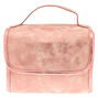 Dusty Shimmer Roll Out Travel Makeup Bag - Pink,