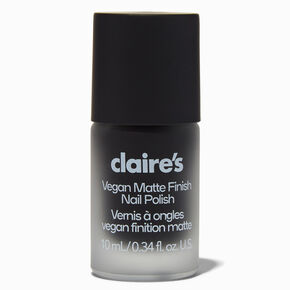 Matte Effect Nail Polish - Black Cat Beauty,