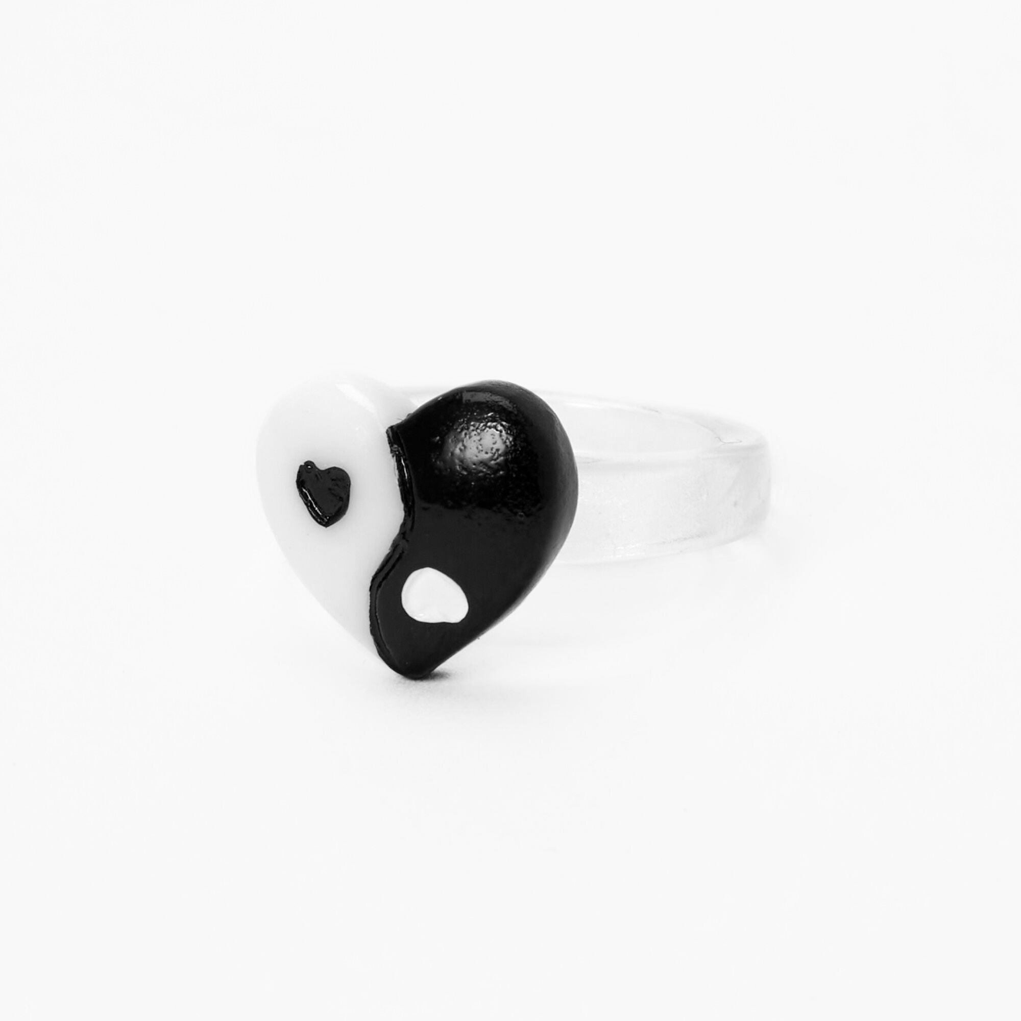 Yin yang heart ring sale