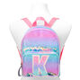 Ombre Shaker Initial Mini Backpack - K,