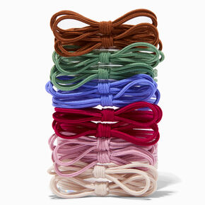 Bow Hair Ties - 12 Pack,