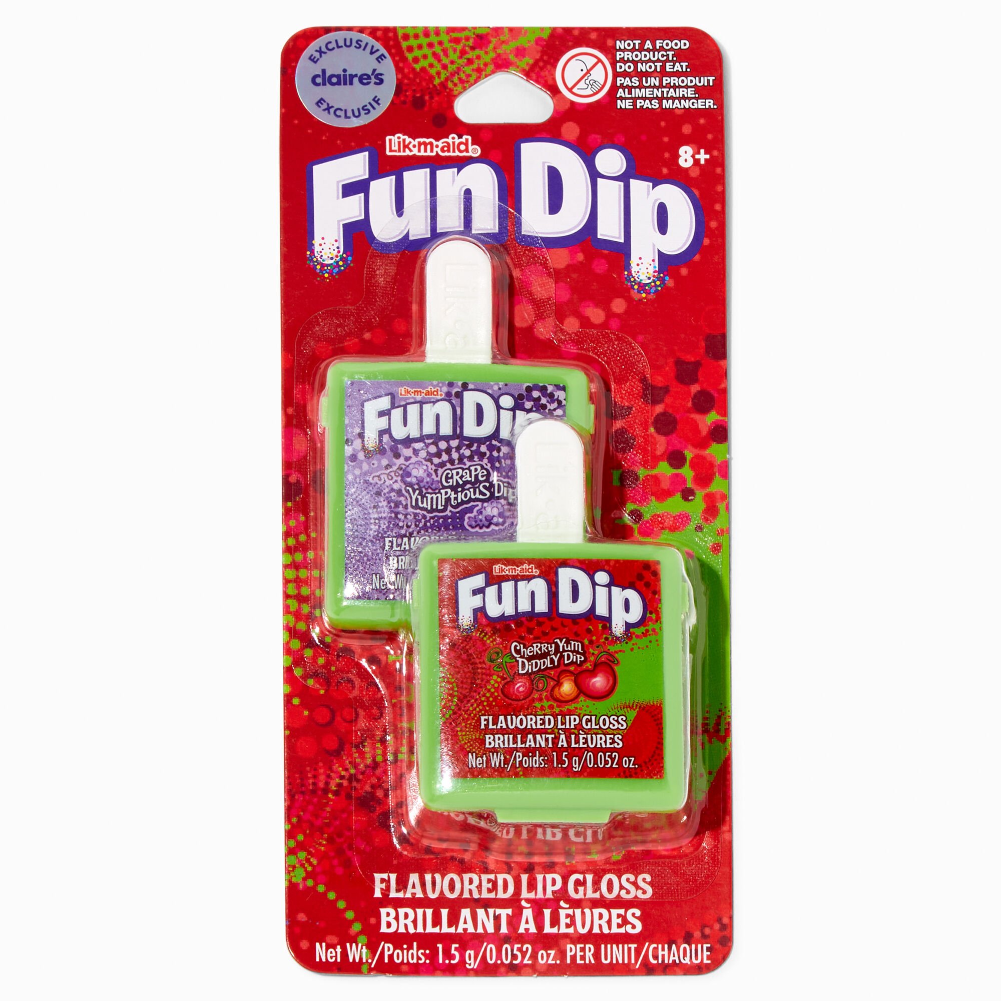 Fun Dip® Flavored Lip Gloss Set - 2 Pack,