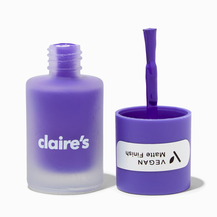 Vegan Matte Effect Nail Polish - Perwinkle,