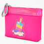 Pink Popsicle Shaker Zip Coin Purse,