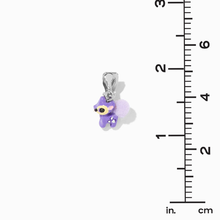 Pendantes &agrave; clip 1,5&nbsp;cm cr&eacute;atures des bois - Lot de 6,