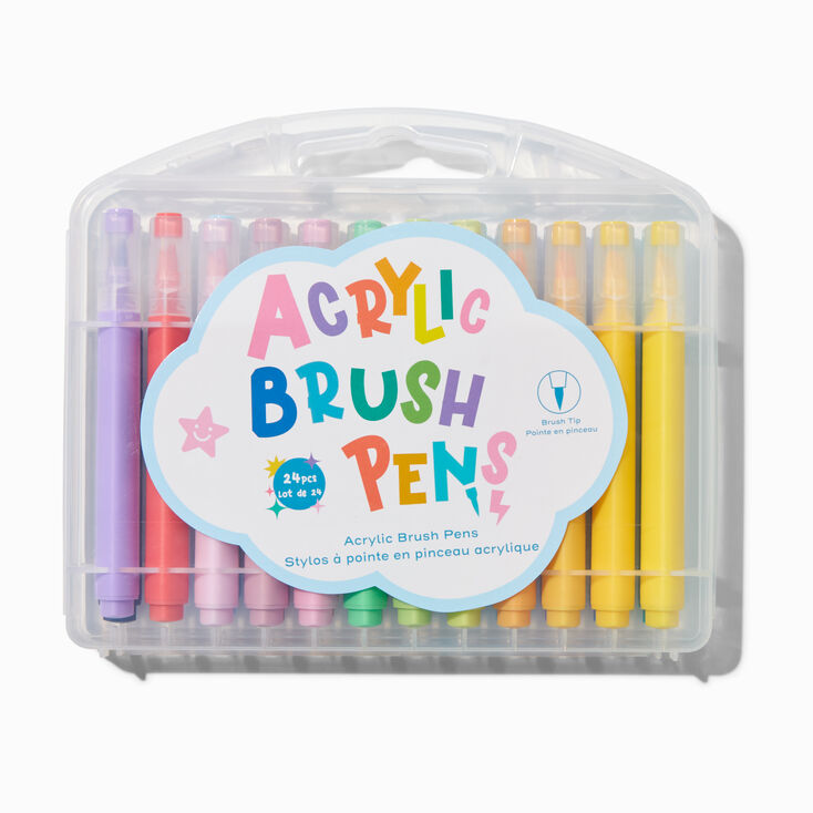 Acrylic Brush Pen Set - 24 Pack,