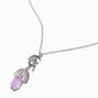 UV Color-Changing Purple Fairy Mystical Pendant Necklace,