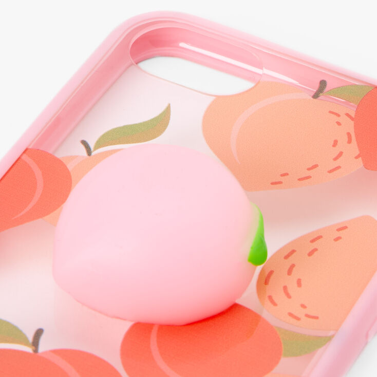 Pink Squishy Peach Protective Phone Case - Fits iPhone&reg; 6/7/8/SE,