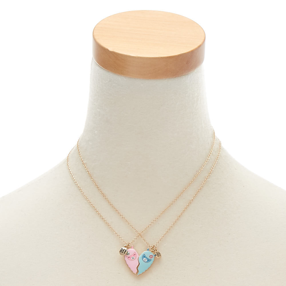 Best friend shop llama charm necklace