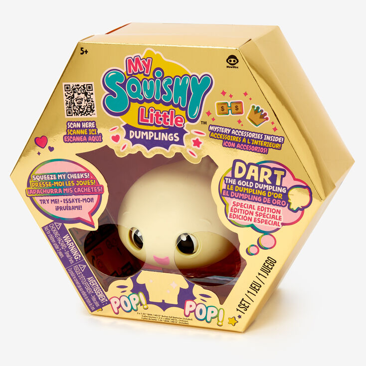 WowWee&reg; My Squishy Little&trade; Dumplings Special Edition: Gold,