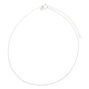 Sterling Silver Box Chain Anklet,