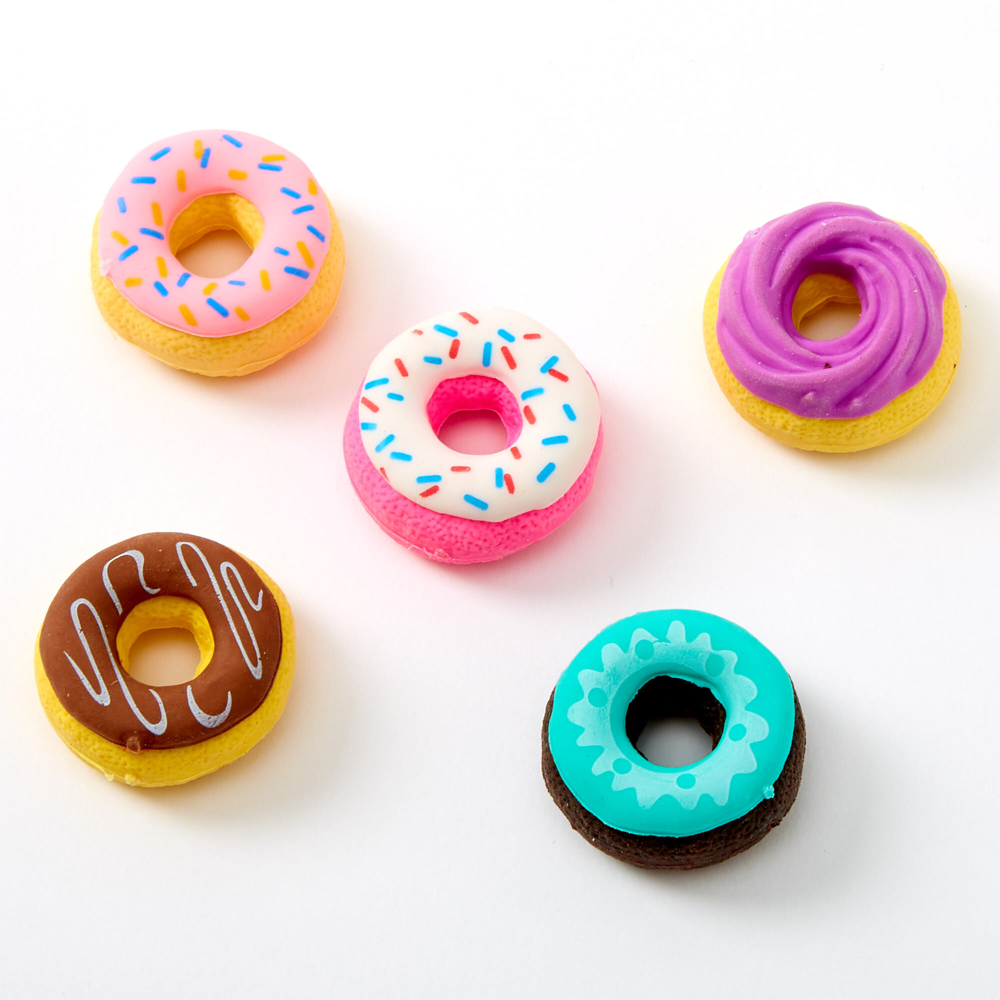 Donut Erasers 5 Pack