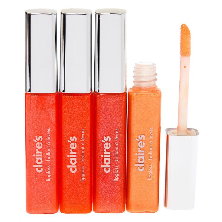 Mini Corals Lip Gloss Set - 4 Pack,
