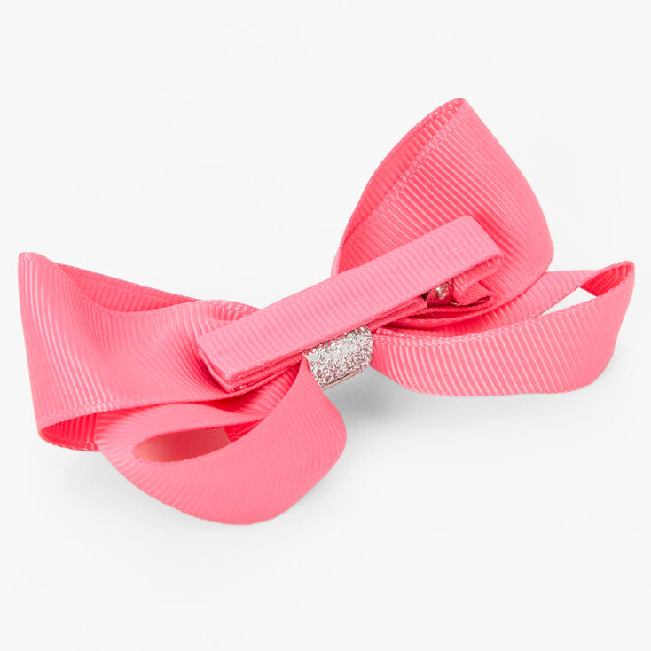 Claire&#39;s Club Blue Loopy Hair Bow Clips - 3 Pack,