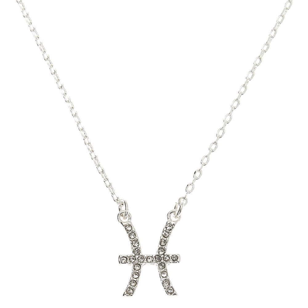 silver aries necklace