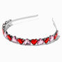 Valentine&#39;s Day Gemstone Hearts Headband,