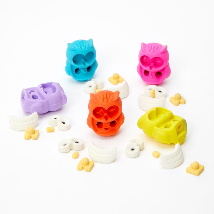 Owl Erasers - 5 Pack,