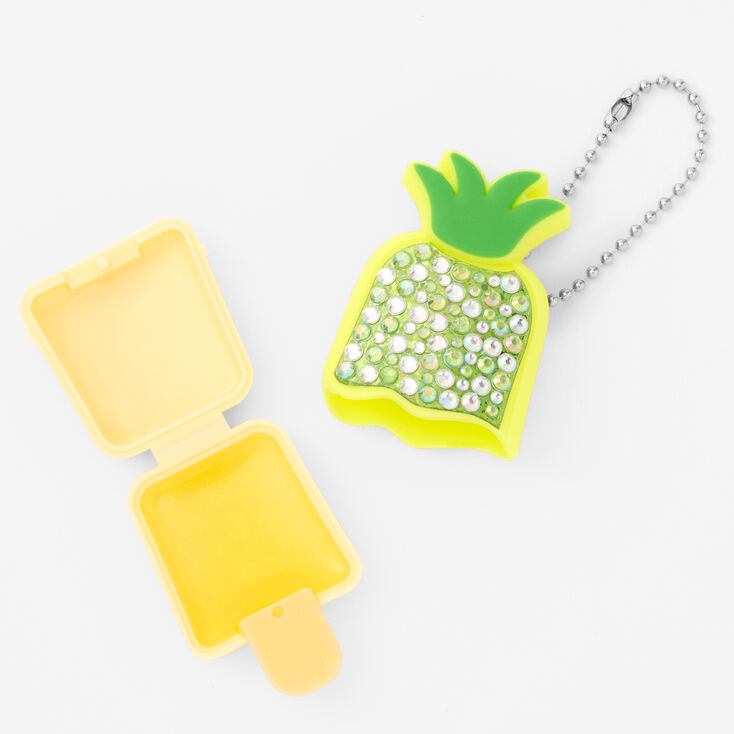 Pucker Pops&reg; Bling Yellow Pineapple Lip Gloss - Coconut Mango,