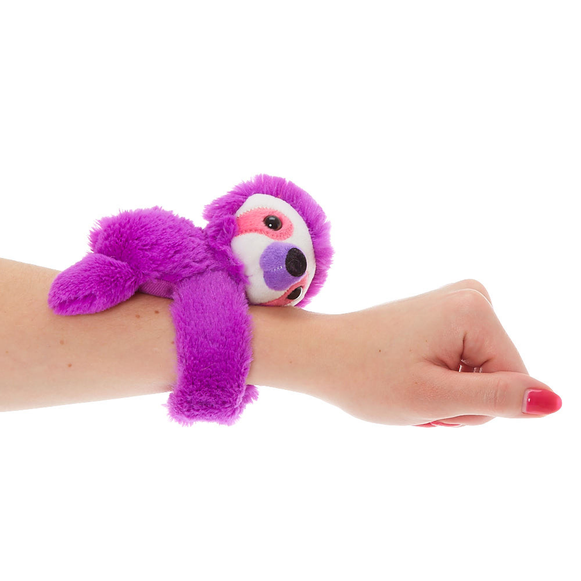 plush slap bracelet