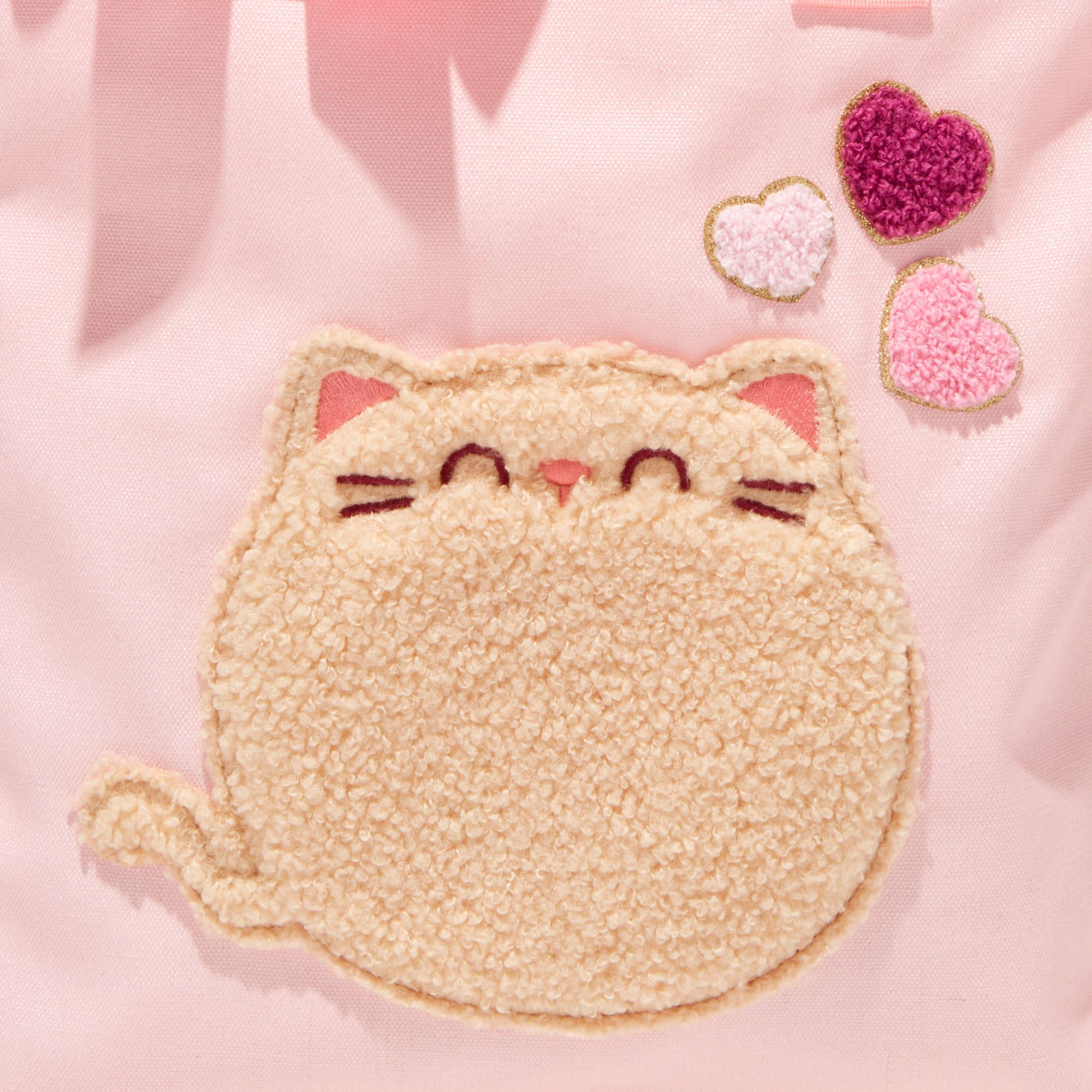 Claire's Club Pink Cat Tote Bag,