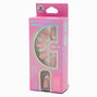 French Tip Squoval Vegan Faux Nail Set - 24 Pack,