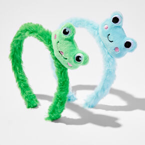 Claire&#39;s Club Plush Frog Headbands &#40;2 Pack&#41;,