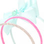 Claire&#39;s Club Pastel Cat Charm Headbands - 3 Pack,