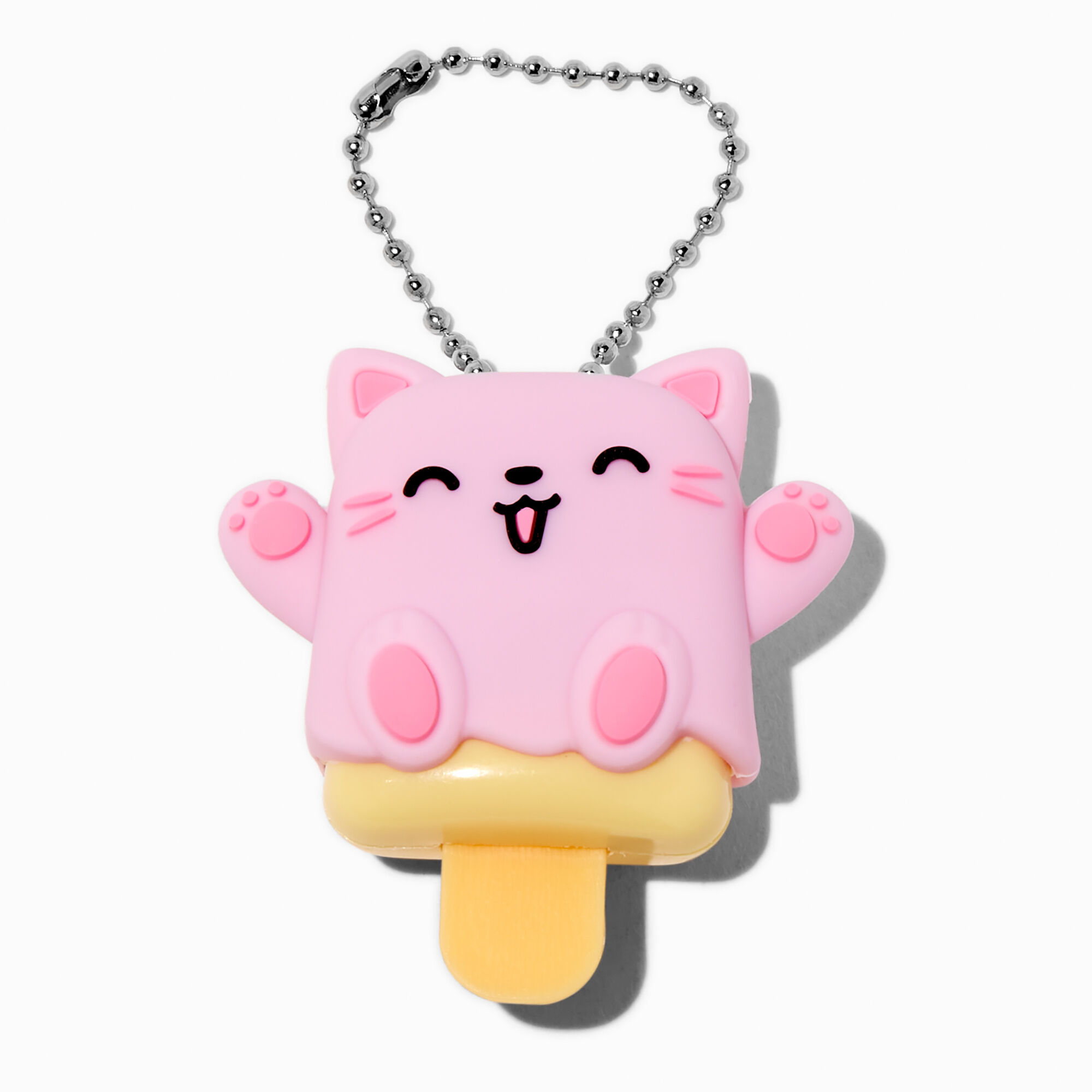 Pucker Pops® Pink Happy Cat Lip Gloss - Cotton Candy