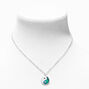 Silver Yin Yang Mood Pendant Necklace,