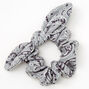 Small Bandana Knotted Bow Hair Scrunchie - Sage,