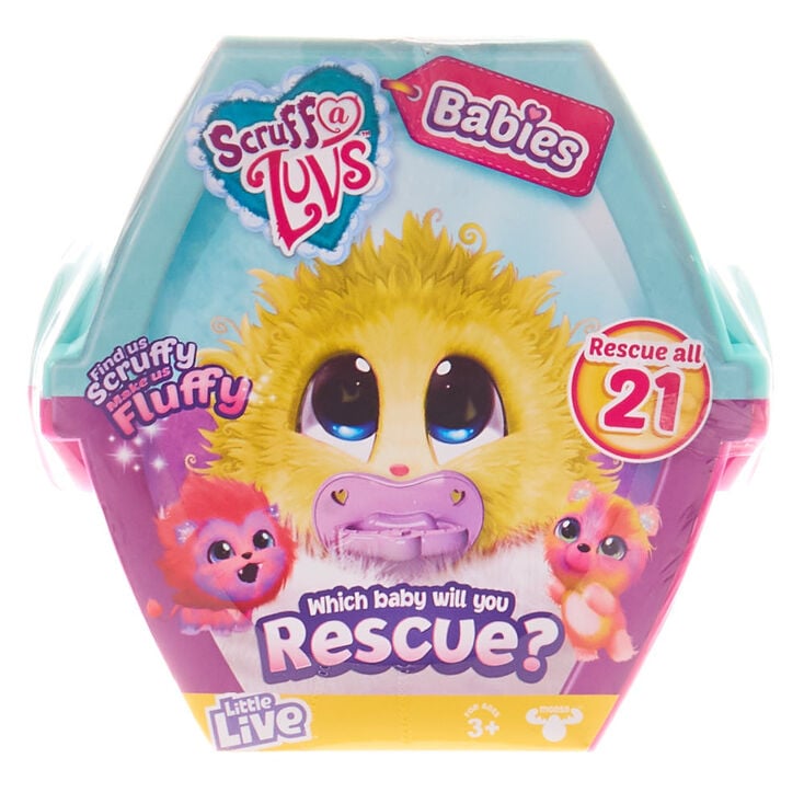 Claire's Peluche surprise bébés Scruff-a-Luvs™